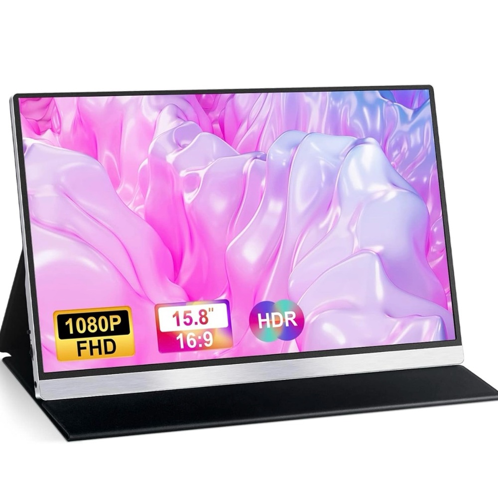Portable Monitor for Laptop, INOO 15.8in FHD 1080P Laptop Monitor